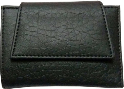 

Mahajans Fashions Women Casual Black Artificial Leather Wallet(3 Card Slots)