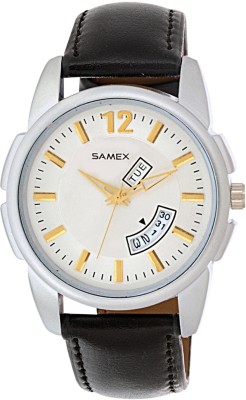 SAMEX SAM3082WTBK BRANDED TITA WORKING DAY DATE WATCH FASHIONABLE STYLISH NEWEST POPULAR MEN WATCHES Watch  - For Men   Watches  (SAMEX)