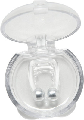 

Wonder World ™ Magnets Silicone Snore stopper Anti Snoring Aid Snore Stopper Nose Clip(White)