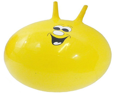 Iris Hopping Jumping Ball(Pack of 1, Yellow)