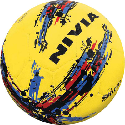 

Nivia Storm Football - Size: 5(Pack of 1, Multicolor), Yellow