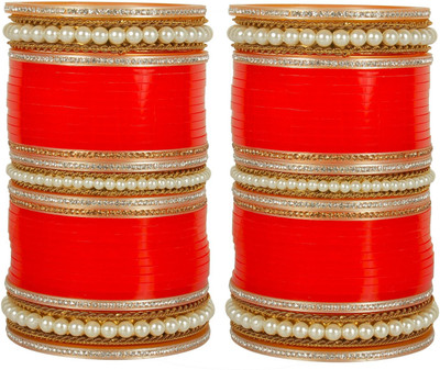 Muchmore Alloy Gold-plated Chudas(Pack of 2)