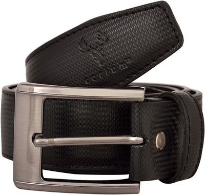 

Corium Men Black Genuine Leather Belt
