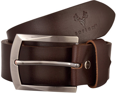 

Corium Men Brown Genuine Leather Belt