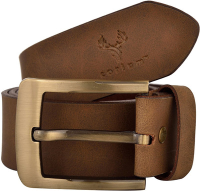 

Corium Men Brown Genuine Leather Belt