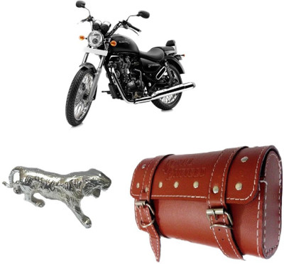 

Motopart Brown_Saddle_Bag7 Bike Luggage Box(Brown)