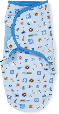 

Summer Infant Self Design  Swadding Baby Blanket(Microfiber, Multicolor