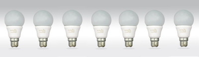 

SUNLUX 5 W Round B22 LED Bulb(White, Pack of 7)