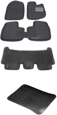 AuTO ADDiCT Plastic 3D Mat For  Mahindra XUV 500(Black)