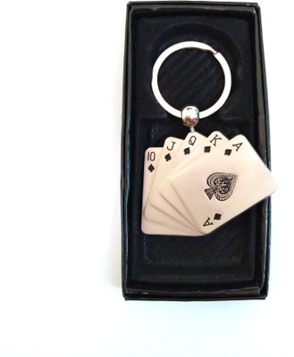 

zhosy aces design Locking Key Chain(Multicolor)