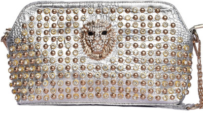 kézitáska Casual Silver Clutch