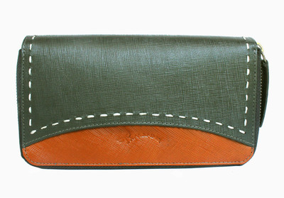 

Tamanna Casual Grey, Tan Clutch