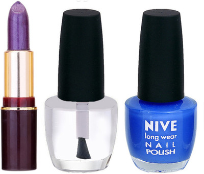 

Lady Fashion NIVE NAIL POLISH + LIPSTICK COMBO(Set of 3)