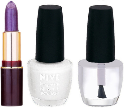 

Lady Fashion NIVE NAIL POLISH + LIPSTICK COMBO(Set of 3)