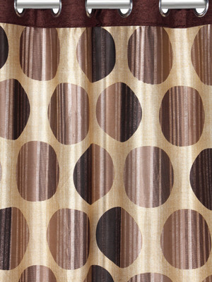 61% OFF on Cortina 210 cm (7 ft) Polyester Door Curtain (Pack Of 3)(Abstract, Brown) 61% OFF on Cortina 210 cm (7 ft) Polyester Door Curtain (Pack Of 3)(Abstract, Brown)