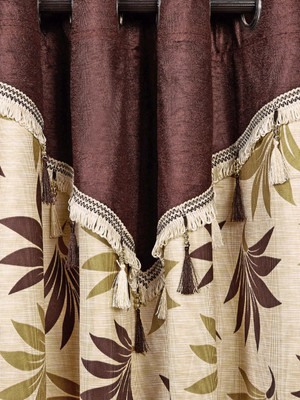 65% OFF on Cortina 270 cm (9 ft) Polyester Long Door Curtain Single Curtain(Geometric, Brown) 65% OFF on Cortina 270 cm (9 ft) Polyester Long Door Curtain Single Curtain(Geometric, Brown)