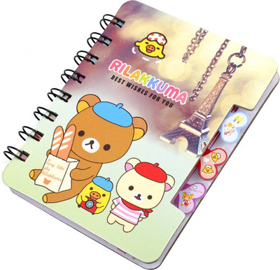 

COI Pocket-size Diary(Paris teddy diary for kids both for girls and boys , small dork diaries party time for teenage diaries , babby teenage pocket diaries for writing , princess small magic diary for kids , little doodle kids love diary with teddy, Multi