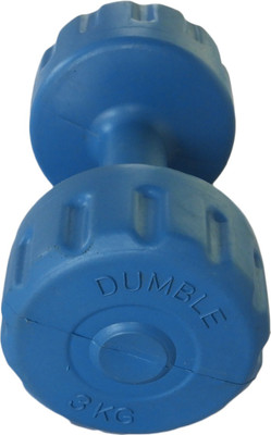 

Royal 3Kg 1Pc Rubber Dumbbell Blue1 Fixed Weight Dumbbell(3 kg), Blue