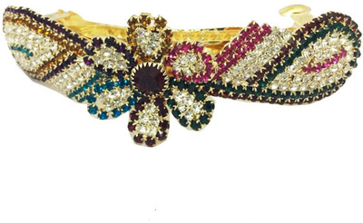

AccessHer Designer studded back clip Women Hair Clip(Multicolor)