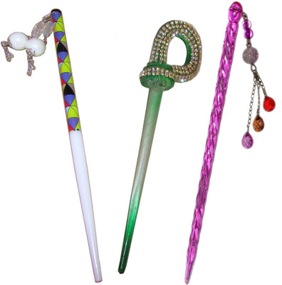 

Yashasvi Juda Stick Hair Accessory Set(Multicolor)