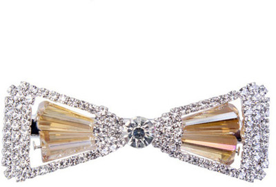 

GELILIA Chic Crystal Studded Hair Clip(Brown)