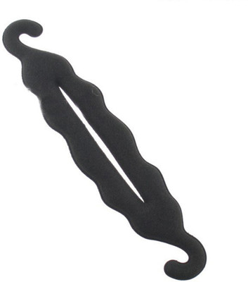 

Ritzkart New Fashion Sponge Hair Styling Donut Bun Maker Ring Shaper Styler Tool Bumpit Hair Accessory Set(Black)