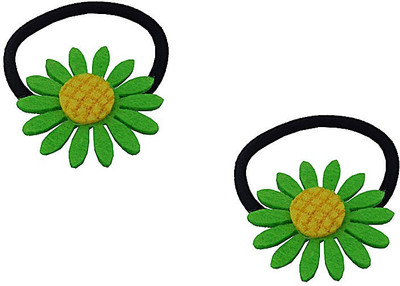 

Trendeela.com Feriha Green Floral Rubber Band(Multicolor)