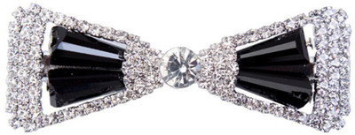 

GELILIA Chic Crystal Studded Hair Clip(Black)