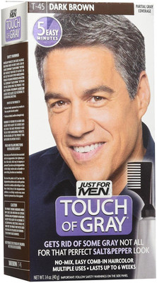 

Just for Men Touch of Gray Hair Color(Dark Brown - Gray T-45)