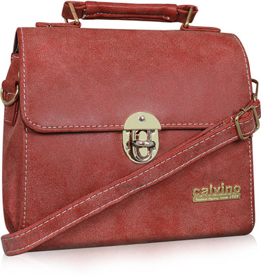 

Calvino Sling Bag(Red)