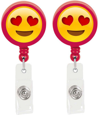 

TheFlauntStore Plastic ID Badge Holder(Pack of 2)