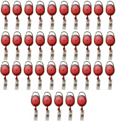 

TheFlauntStore Plastic ID Badge Holder(Pack of 35)