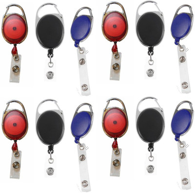

TheFlauntStore Plastic ID Badge Holder(Pack of 12)