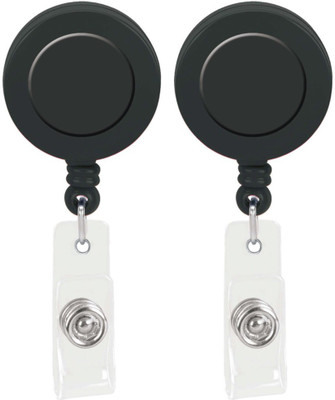 

TheFlauntStore Plastic ID Badge Holder(Pack of 2)