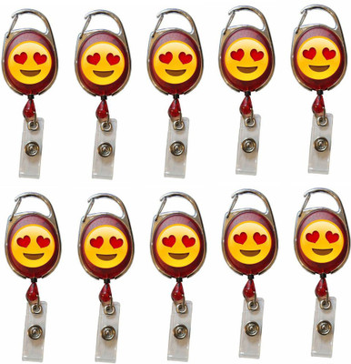 

TheFlauntStore Plastic ID Badge Holder(Pack of 10)