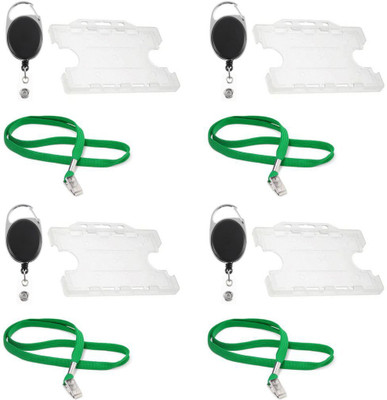 

Box 18 Plastic ID Badge Holder(Pack of 12)