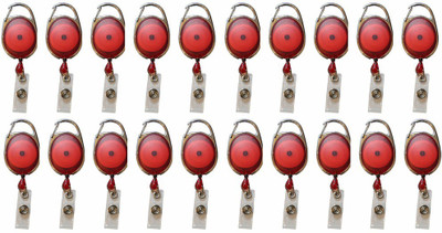 

TheFlauntStore Plastic ID Badge Holder(Pack of 20)