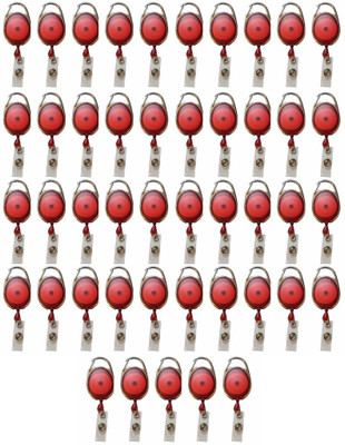 

TheFlauntStore Plastic ID Badge Holder(Pack of 45)