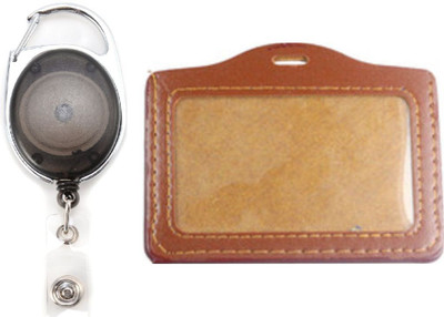 

TheFlauntStore Plastic ID Badge Holder(Pack of 2)