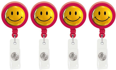 

TheFlauntStore Plastic ID Badge Holder(Pack of 4)
