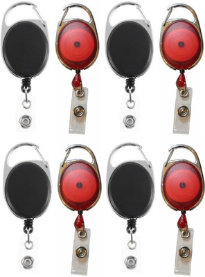 

TheFlauntStore Plastic ID Badge Holder(Pack of 8)