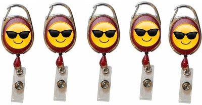 

TheFlauntStore Plastic ID Badge Holder(Pack of 5)