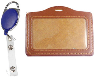 TheFlauntStore Plastic ID Badge Holder(Pack of 2)