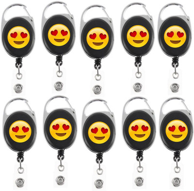 

TheFlauntStore Plastic ID Badge Holder(Pack of 10)