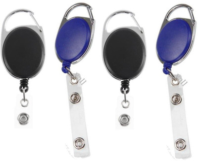 

TheFlauntStore Plastic ID Badge Holder(Pack of 4)