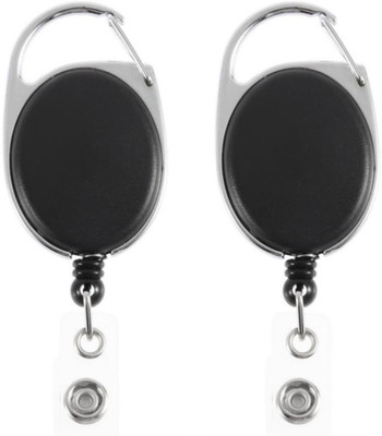 

TheFlauntStore Plastic ID Badge Holder(Pack of 2)