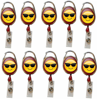

TheFlauntStore Plastic ID Badge Holder(Pack of 10)