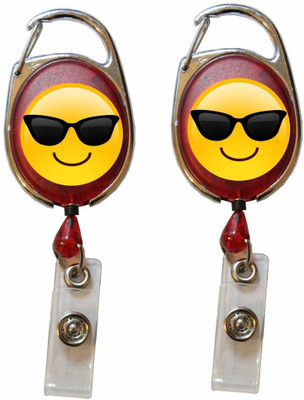 

TheFlauntStore Plastic ID Badge Holder(Pack of 2)