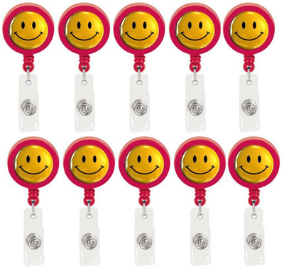 

TheFlauntStore Plastic ID Badge Holder(Pack of 10)