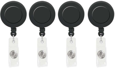 

TheFlauntStore Plastic ID Badge Holder(Pack of 4)